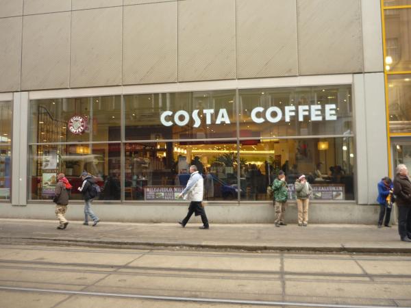 Costa Coffee Praha - MY Národní - vchod